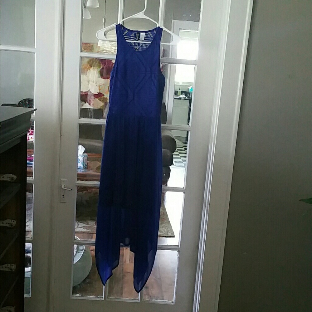 Royal blue dress